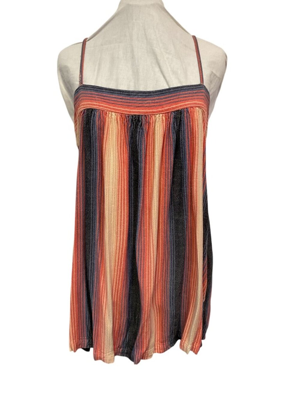 Rip Curl Womens Multicolor Striped Sleeveless Dress  Size M